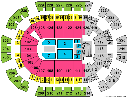 Save Mart Center Taylor Swift Seating Chart